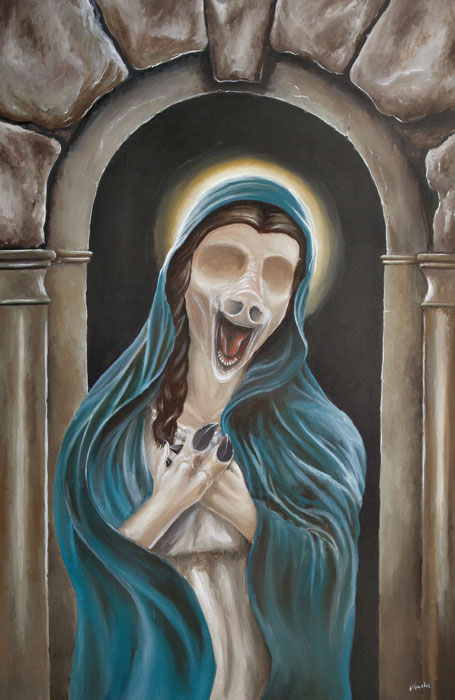 Das Tierdrama, acrylic